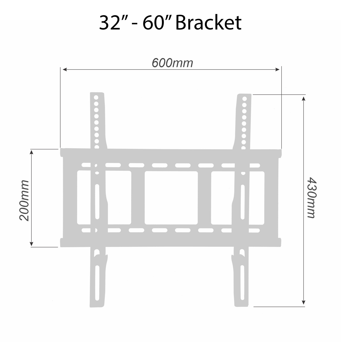 LED Wall Mount Bracket