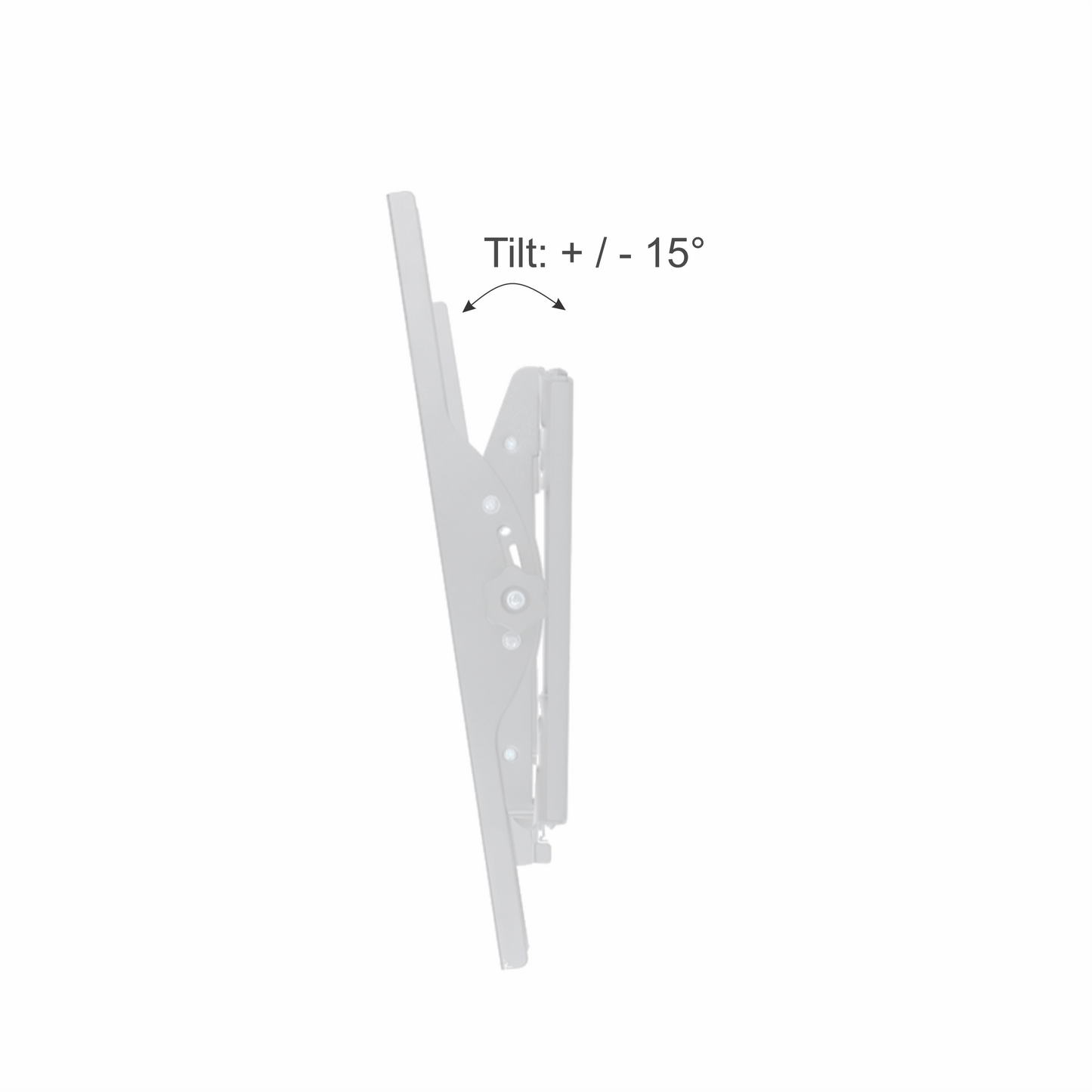 LED Wall Mount Bracket with Tilt