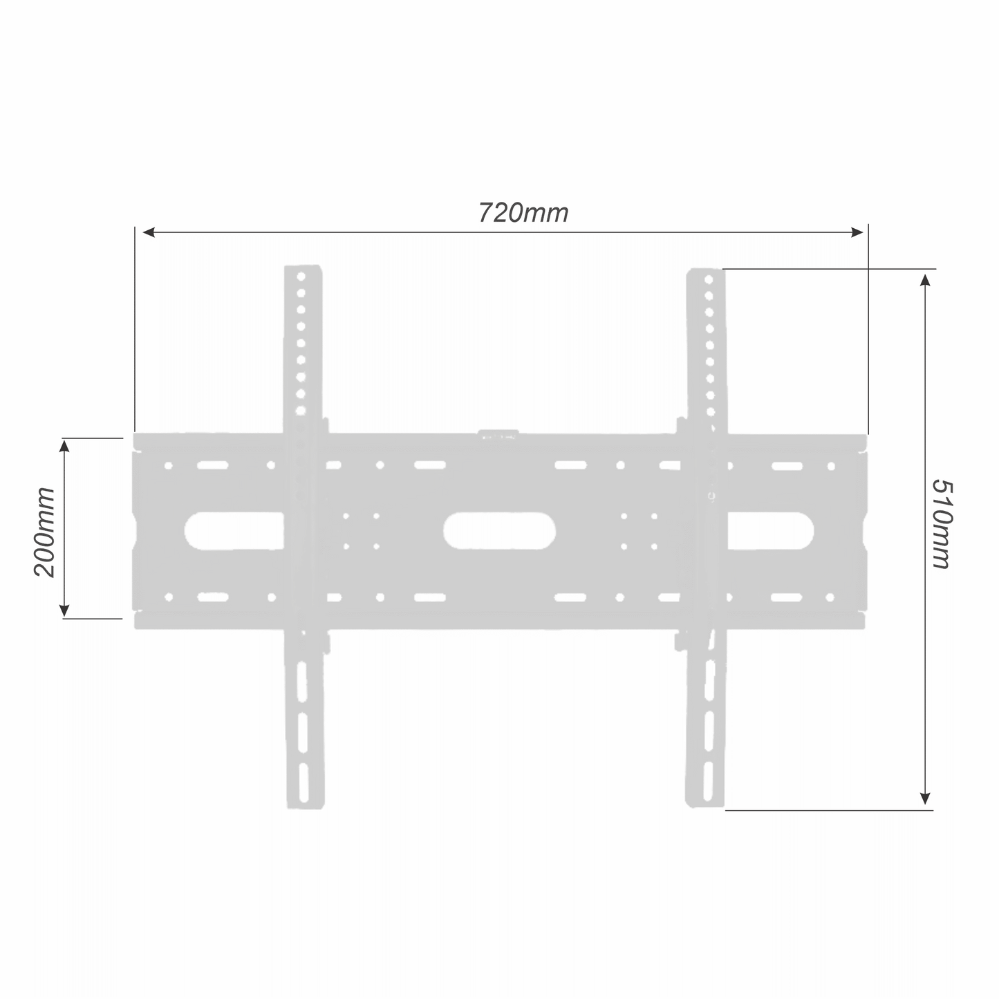 LED Wall Mount Bracket with Tilt